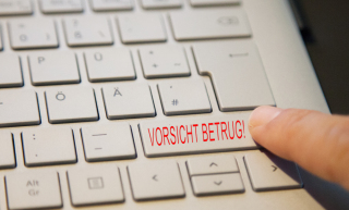 Tastatur Vorsicht Betrug