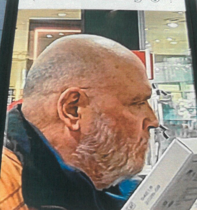 Mann von der Seite